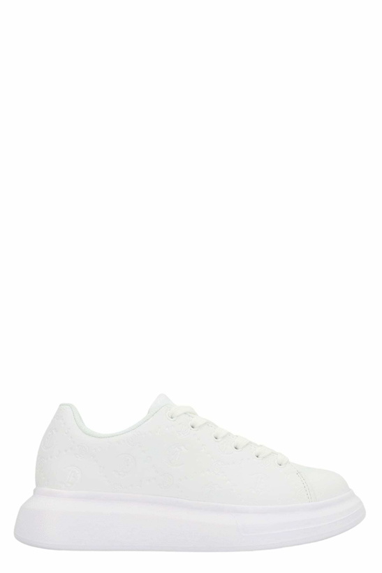 Photo: Just Cavalli Leather Low-top Sneakers