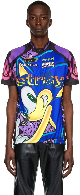Photo: Stray Rats Multicolor Sonic The Hedgehog Edition Bike T-Shirt