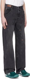 Andersson Bell Black Brick Jeans