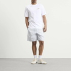 Jacquemus Men's Stripe Boxer Shorts in Blue Beige Gouache Print