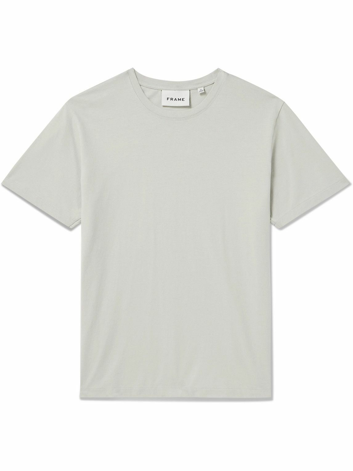 FRAME - Cotton-Jersey T-Shirt - Gray Frame Denim