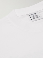 VETEMENTS - Oversized Logo-Print Cotton-Jersey T-Shirt - White