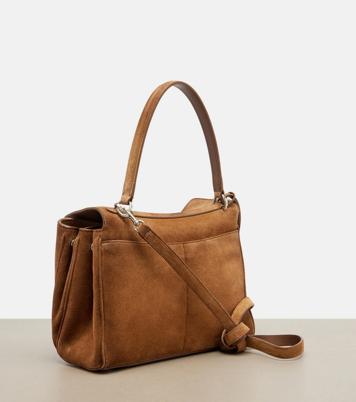 Balenciaga Rodeo Small suede tote bag