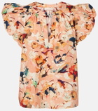 Ulla Johnson Floral cotton top