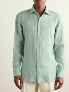 Zegna - Oasi Linen Shirt - Green