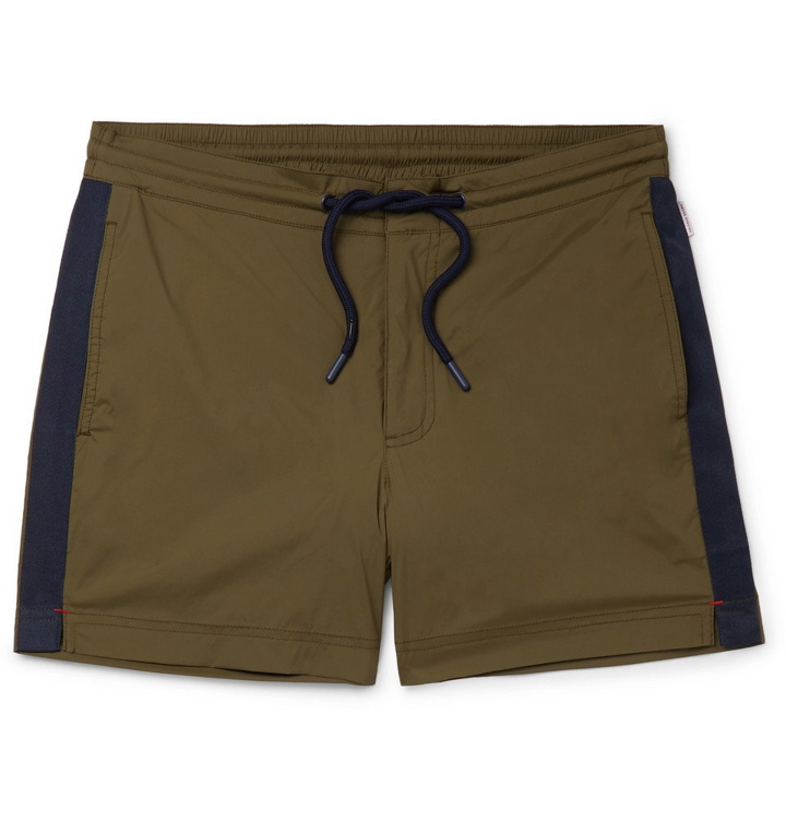 Photo: Orlebar Brown - Setter Mid-Length Swim Shorts - Army green