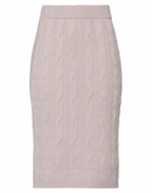 Drumohr Womens Midi skirt in Pink