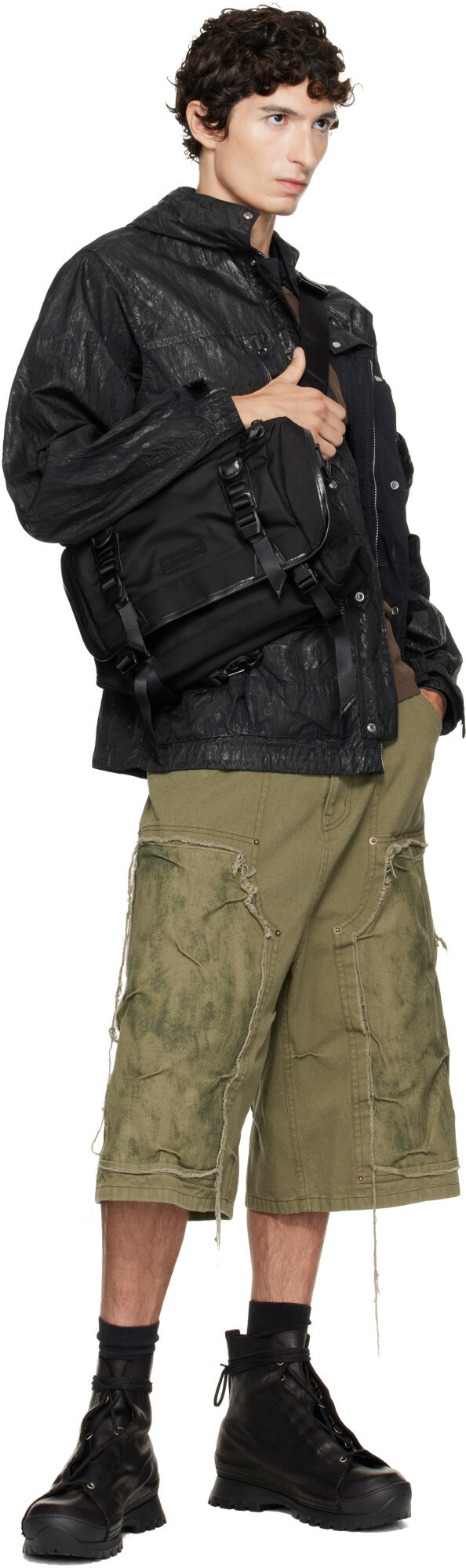 master-piece Black Potential Messenger Bag