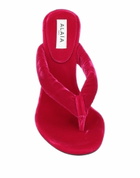 Alaïa Womens Thong sandal Fuchsia