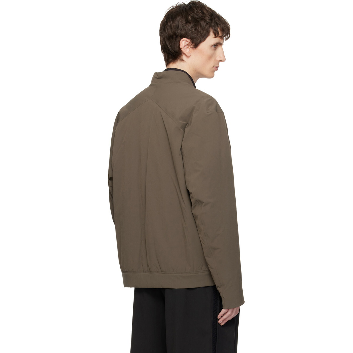 Veilance Taupe Diode Insulated Bomber Jacket