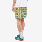 Drole de Monsieur Men's Drôle de Monsieur Floral Shorts in Green