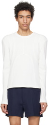 K.NGSLEY White Dani Long Sleeve T-Shirt