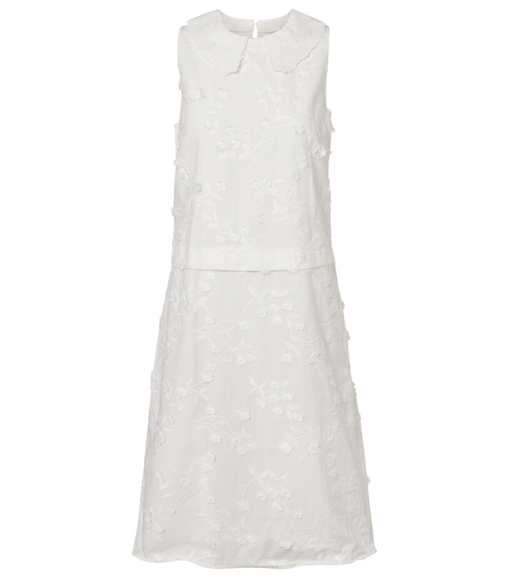 Photo: Dorothee Schumacher Light Volumes cotton fil coupé midi dress