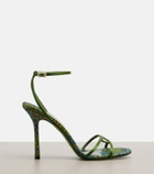 Jimmy Choo 1998 Leo satin sandals