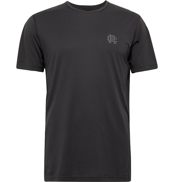 Photo: Reigning Champ - Logo-Print Deltapeak 90 Stretch-Jersey T-Shirt - Black