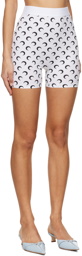 Marine Serre SSENSE Exclusive White Shorts