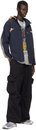 Perks and Mini Navy 'The Loft' Shell Jacket