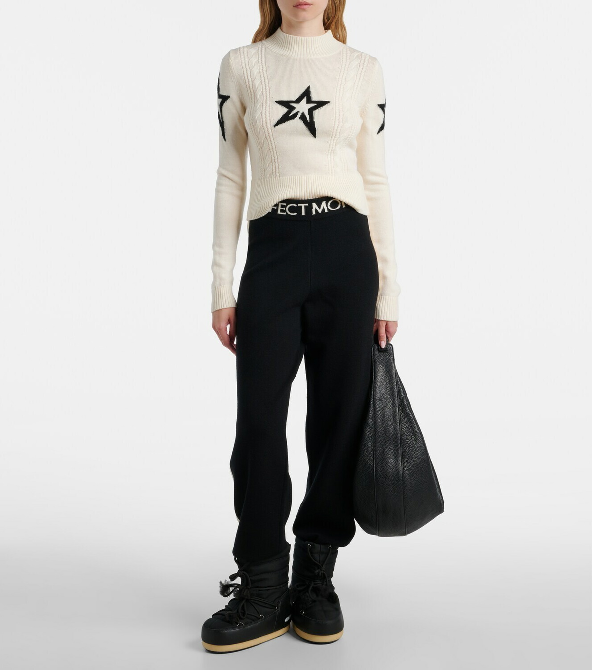 Perfect Moment Intarsia wool sweater