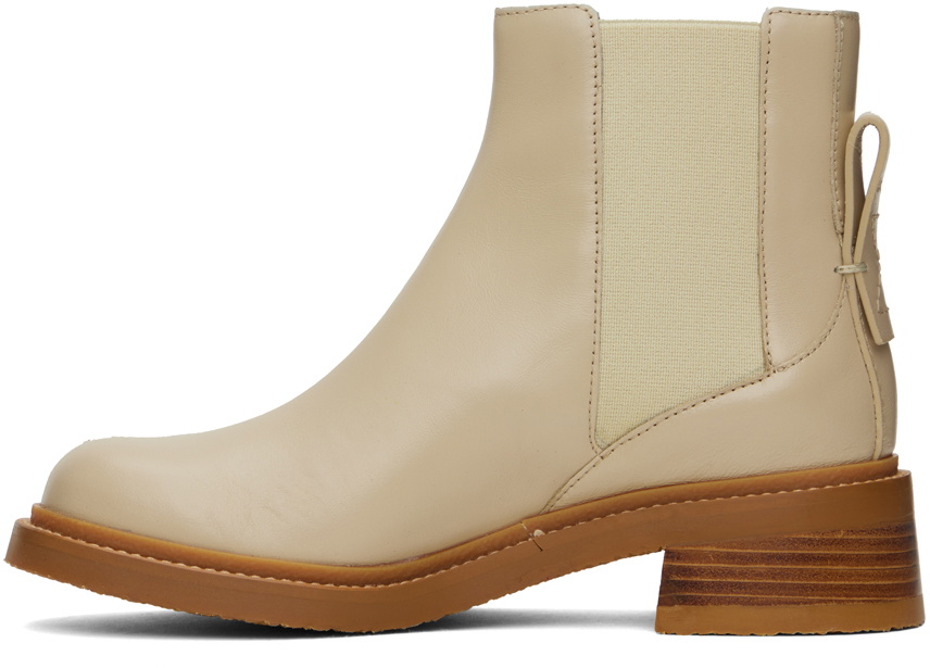 See by Chloé Off-White Mallory Chelsea Boots