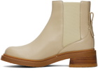 See by Chloé Off-White Mallory Chelsea Boots
