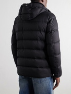 Herno - Arendelle Hooded Quilted Shell Down Jacket - Black
