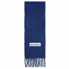 Acne Studios Vally Dip Dye Scarf in Blue 