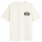 Rhude Men's Safari Crest T-Shirt in Vintage White/Blue/Red