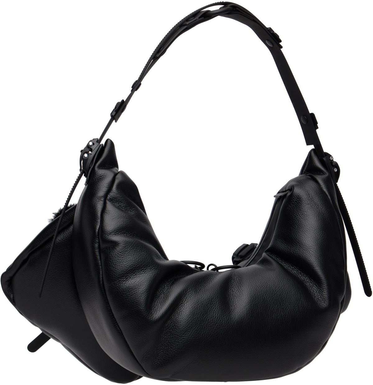 Innerraum Black Object HM2 Small Half Moon Bag
