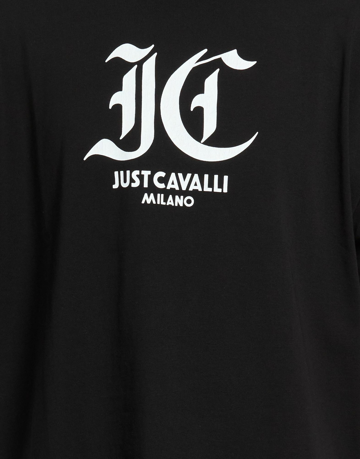 Just Cavalli Mens T-shirt in Black