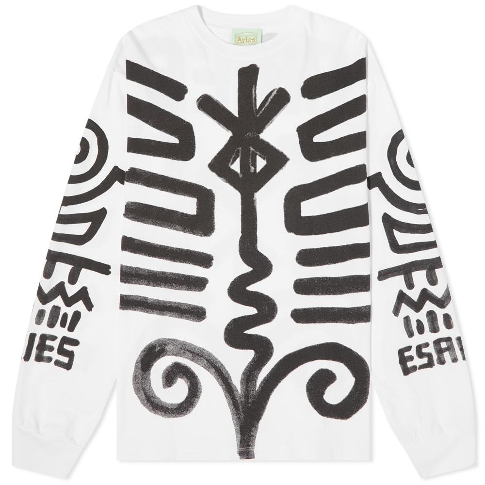 Aries Long Sleeve Body Paint Tee ARIES