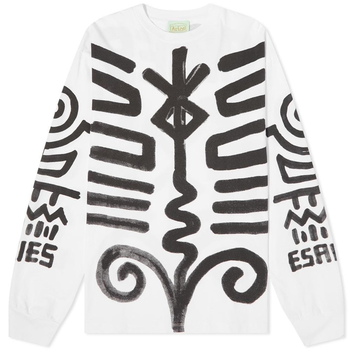 Photo: Aries  Long Sleeve Body Paint Tee