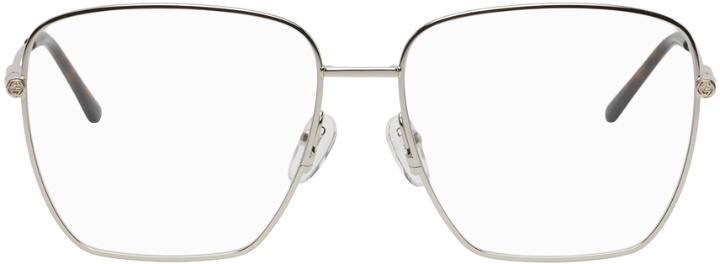 Photo: Gucci Silver Square Glasses