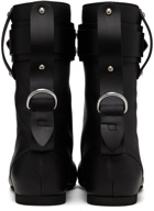 JW Anderson Black Padlock Ankle Boots