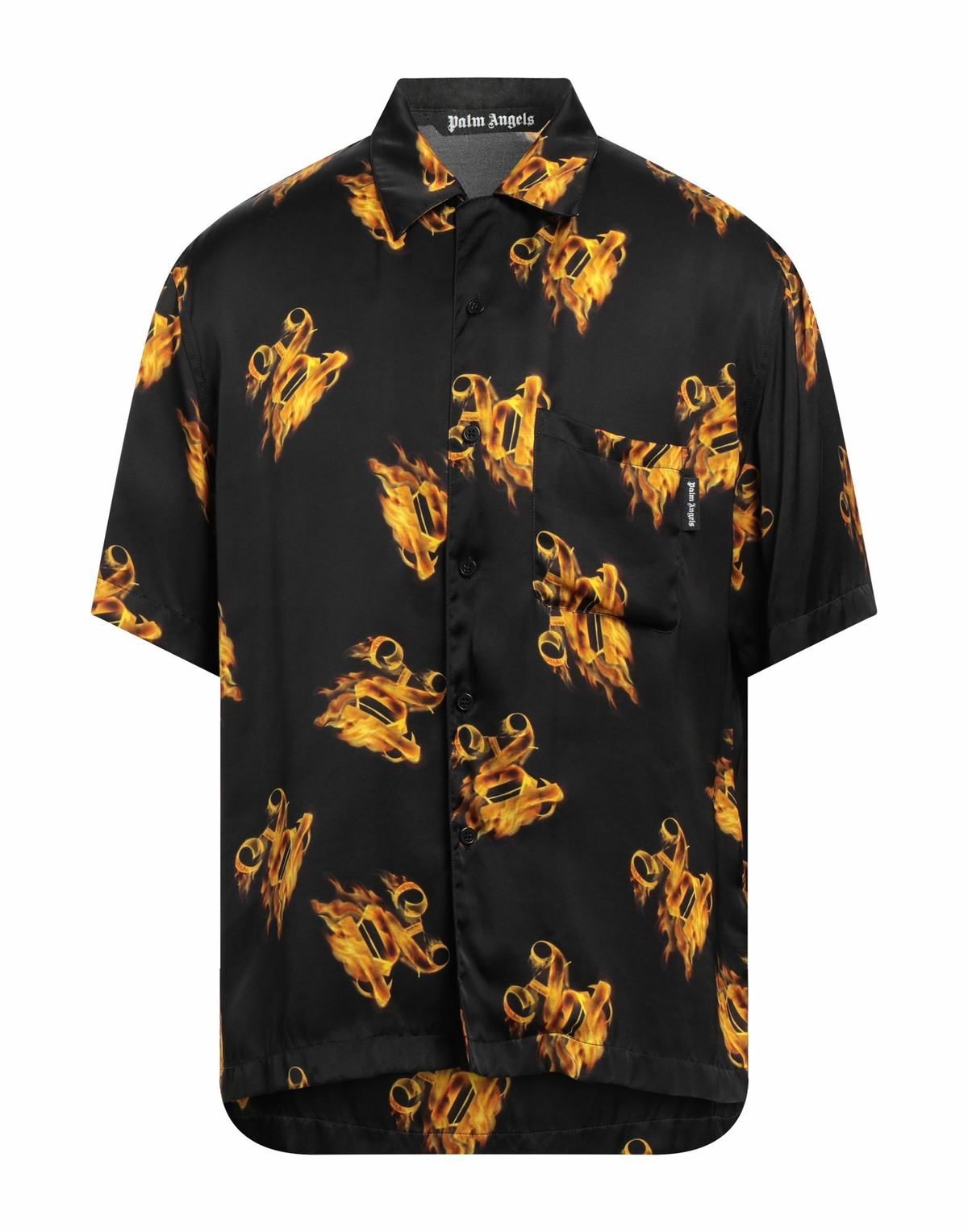 Palm Angels Mens Shirt in Black