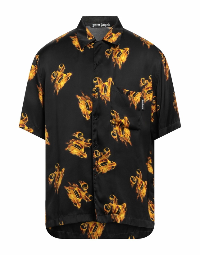 Photo: Palm Angels Mens Shirt in Black