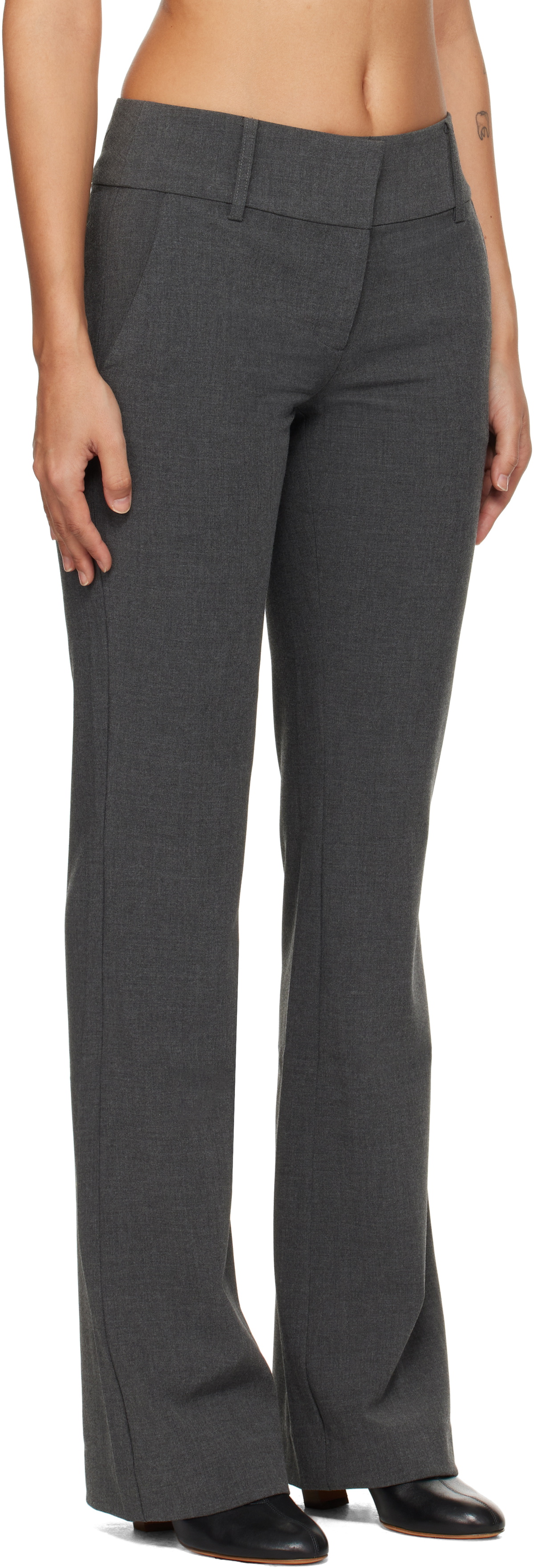 BEC + BRIDGE Gray Naida Trousers