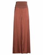 Manila Grace Womens Pants in Brown