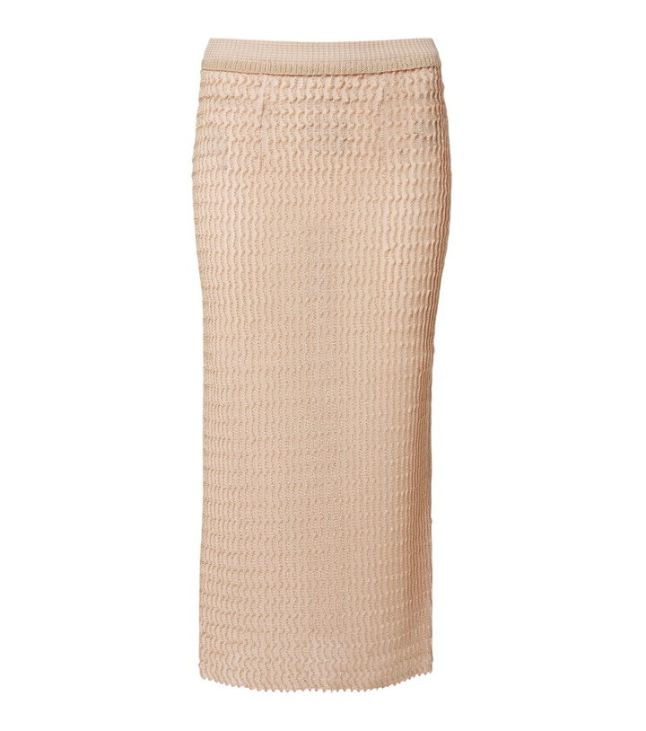 Photo: Maison Margiela Knitted midi skirt