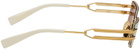 Balmain Gold Fixe Sunglasses
