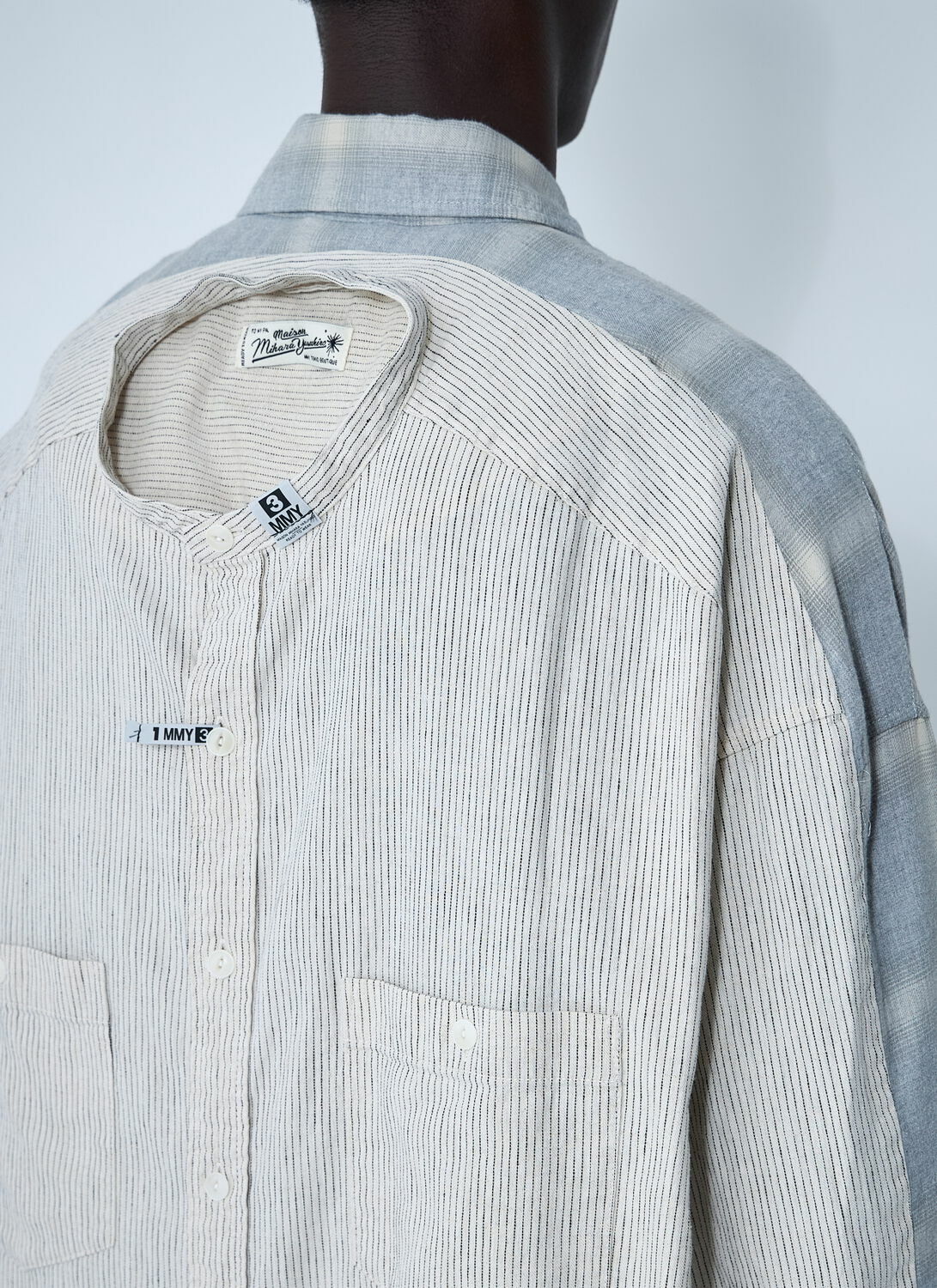 Maison Mihara Yasuhiro Distressed Shirt