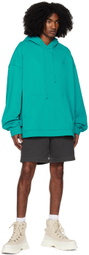 Juun.J Blue Cap Hoodie