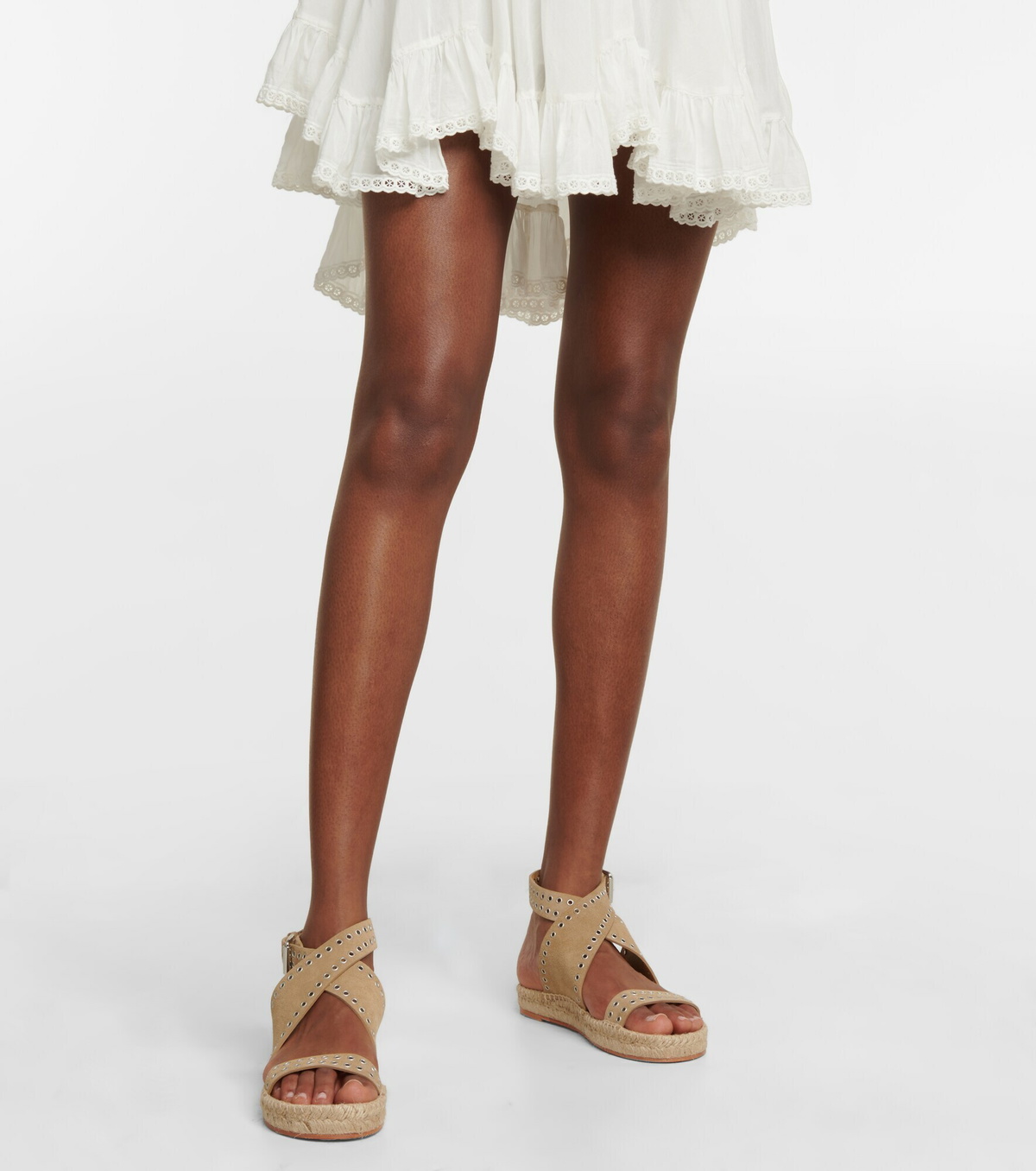 【ISABEL MARANT】 SUEDE ILLYA ESPADRILLES 関税/送料込 Isabel Marant - Illya flat suede espadrille sandals Isabel