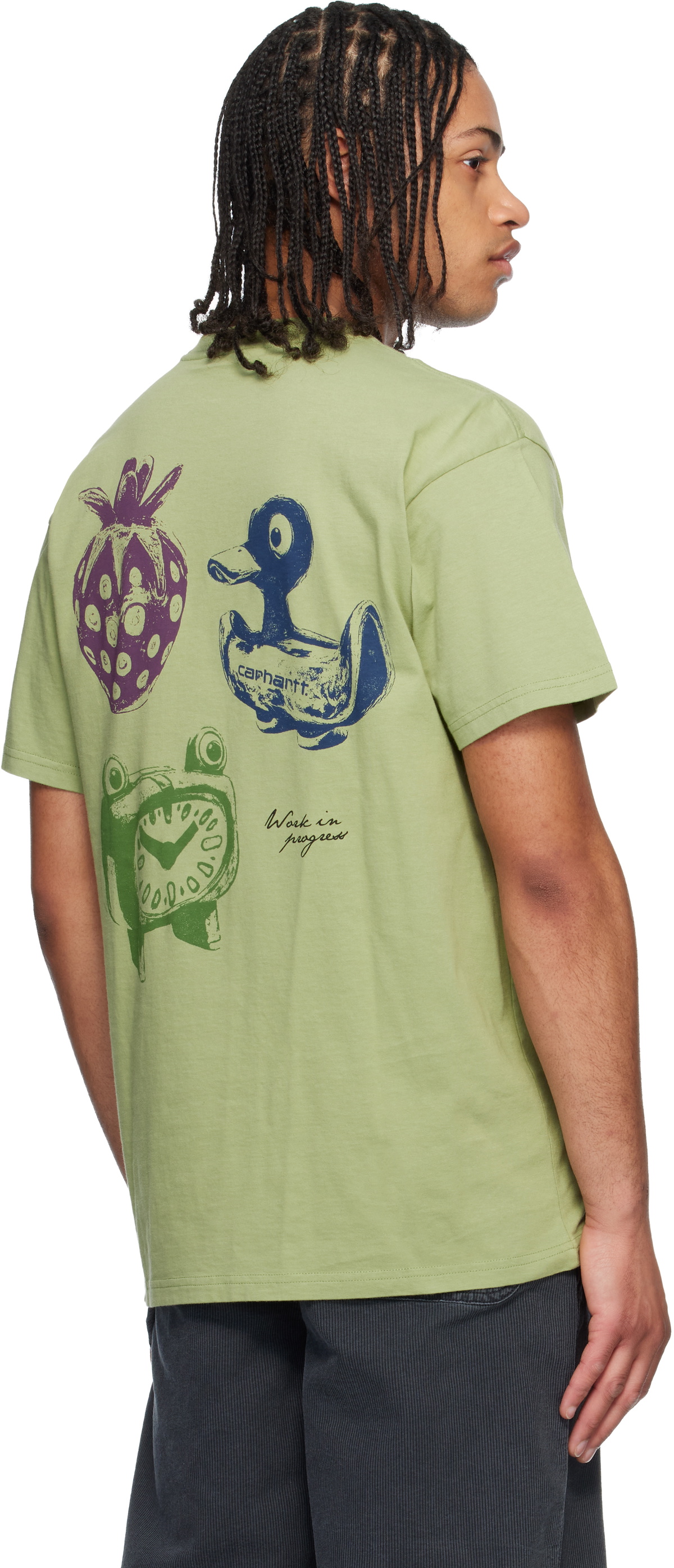 Carhartt Work In Progress Green Forma T-shirt