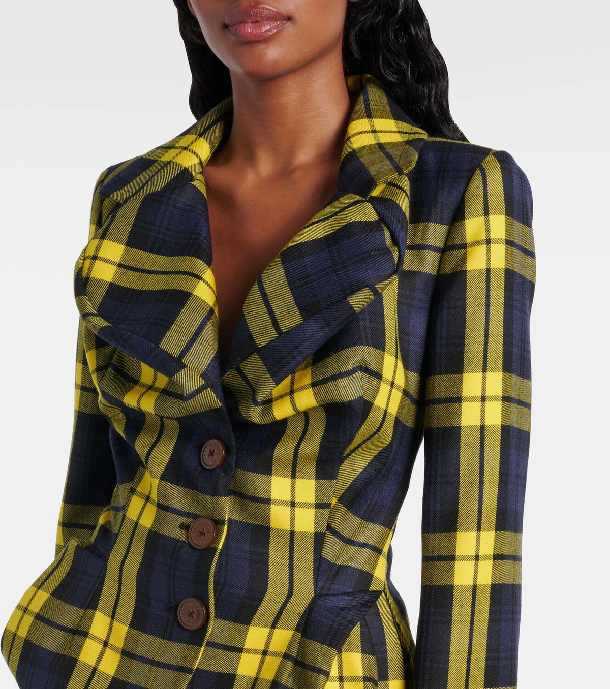 VIVIENNE WESTWOOD ジャケット 25 Plaid virgin wool 1065092 Vintage 90s VIVIENNE WESTWOOD F/W 1994 Wool Tartan Plaid