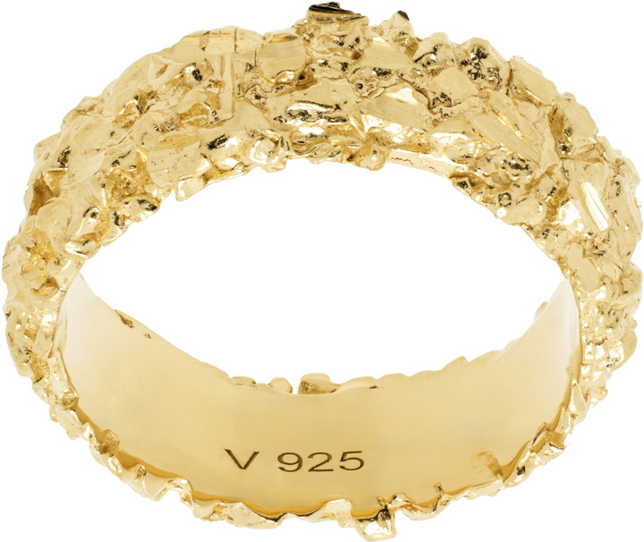 Photo: Veneda Carter SSENSE Exclusive Gold VC007 Ring