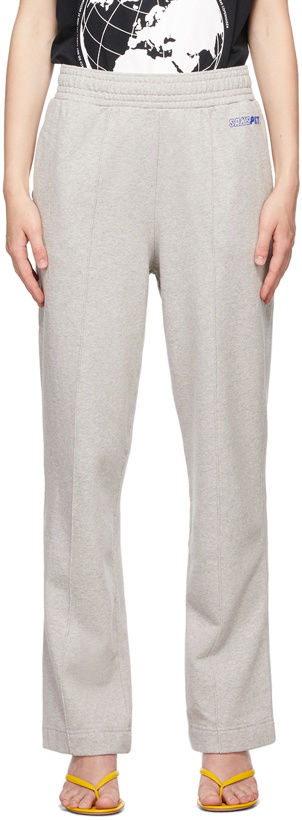 Photo: Saks Potts Grey Fleece Sol Lounge Pants