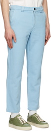 PS by Paul Smith Blue Cotton Trousers