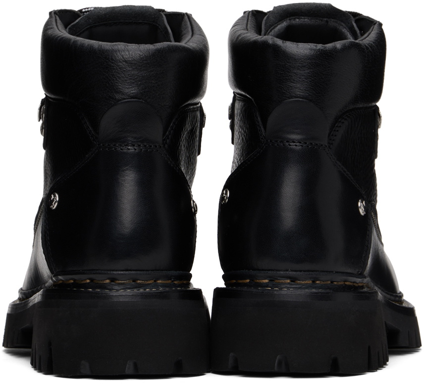 Dsquared2 Black Canadian Hiking Boots Dsquared2