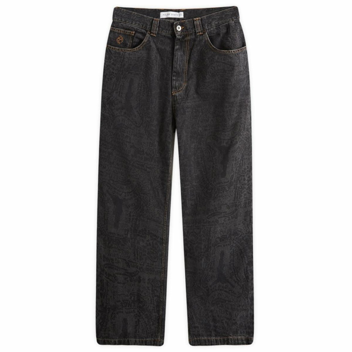 Photo: Polar Skate Co. Men's Exist Big Boy Jeans in Washed Black