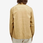 Dries Van Noten Men's Corran Water Repellent Zip Overshirt in Cream